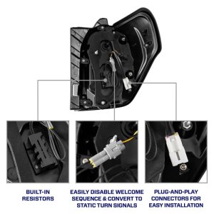 Toyota 4Runner Tail Lights - FORM Lighting - Sequential LED - Smoked - `10-`24